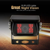 7 inch Car Rear Camera with 18 Led Night Vision, 15 Meter Video Cable